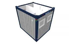 Sanitärcontainer WC D/H 10ft