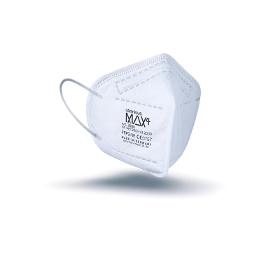 atemious MAX4 Komfort Vlies FFP2 Atemschutzmaske Made in Germany mit ift Rosenheim Zertifikat lose oder einzeln verpackt