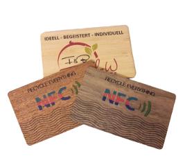 RFID Holzkarten