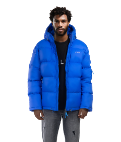 KALUD Down Puffer Jack Electric Blue