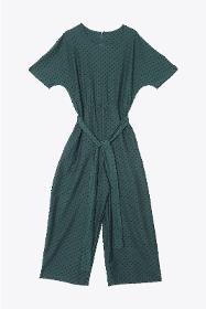 Jumpsuits aus Jacquard-Stretch-Frottee