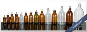 Verpackungsglas - Sirupflaschen aus Glas