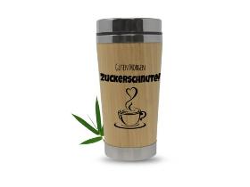 Personalisierter Kaffeebecher mit Gravur To-Go | Bambus
