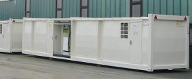 MINOTAUR® Tankstellencontainer mit Aggregat und Office