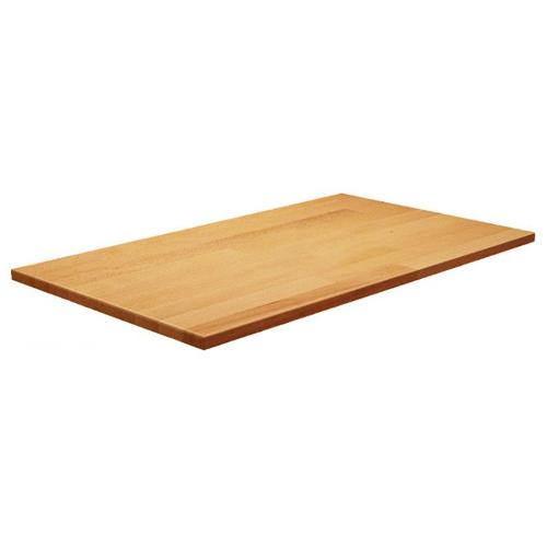 Massivholz-Tischplatten Buche 30 mm, eckig