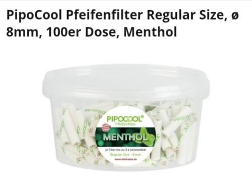 PipoCool Menthol Pipefilters