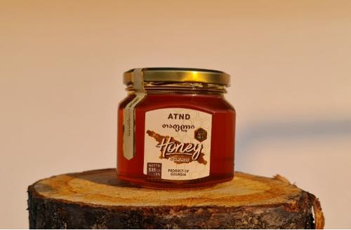 ATND Honey 535g Natürlicher georgischer Sommerhonig 