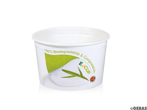 Kompostierbare Biobecher/Bio-Pappbecher/Eisbecher aus Bio-Pappe