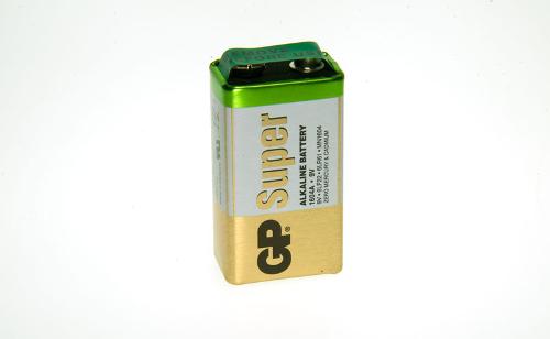 GP 1604A, 9V Block, Alkaline-Batterie