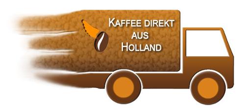 Kaffee aus Holland für gesamt Europa