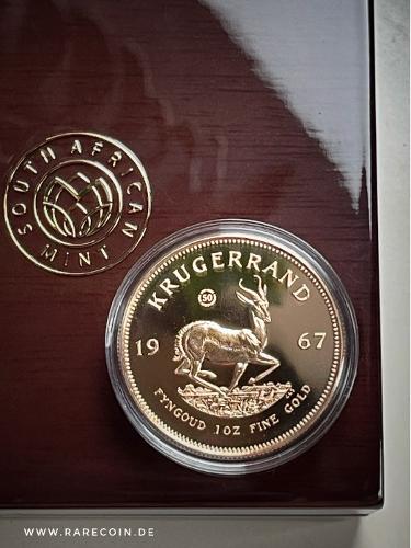 Krügerrand 1 oz Vintage 1967 Gold Proof PP SA Mint