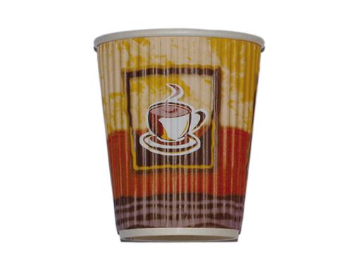 Doppelwandiger Kaffeebecher aus Pappe/Heißgetränkebecher/Coffee to go Becher