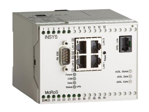 MoRoS ADSL J Anx J/B-Router, VPN, Full-NAT, programmierbar